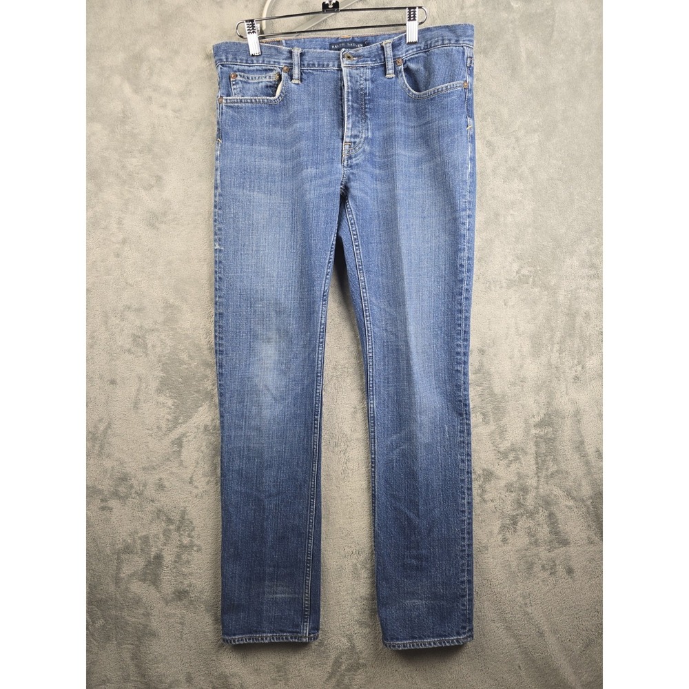 Ralph Lauren Thompson 650 Womens Denim Jeans Size 32x30 Blue Light Wash